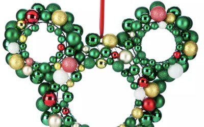 Mickey Mouse Icon Holiday Wreath is just $28.12 at the Disney Store (Reg. $50) | Up to 50% off with the Extra 25% off!